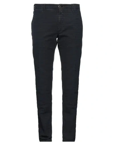 Incotex Man Pants Midnight Blue Size 38 Cotton, Elastane