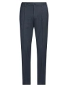 Incotex Man Pants Midnight Blue Size 38 Wool, Polyester, Elastane In Blue