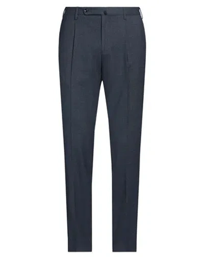 Incotex Man Pants Midnight Blue Size 38 Wool, Polyester, Elastane
