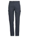 Incotex Man Pants Midnight Blue Size 40 Linen, Cotton
