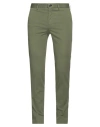Incotex Man Pants Military Green Size 30 Cotton, Lyocell, Elastane