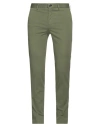 Incotex Man Pants Military Green Size 28 Cotton, Lyocell, Elastane