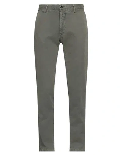 Incotex Slacks By Slowear Man Pants Military Green Size 40 Cotton, Elastane In Green