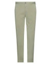 Incotex Man Pants Military Green Size 34 Cotton, Elastane