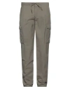 Incotex Man Pants Military Green Size 34 Cotton, Polyester
