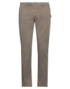Incotex Man Pants Military Green Size 35 Cotton, Elastane In Green