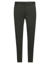 Incotex Man Pants Military Green Size 36 Cotton, Lyocell, Elastane