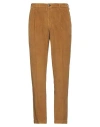 Incotex Man Pants Mustard Size 34 Cotton In Yellow