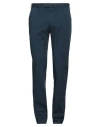 Incotex Man Pants Navy Blue Size 36 Cotton, Elastane