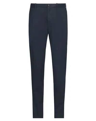 INCOTEX INCOTEX MAN PANTS NAVY SIZE 44 COTTON, ELASTANE