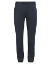 Incotex Man Pants Navy Blue Size 40 Cotton, Elastane