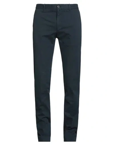 Incotex Man Pants Navy Size 32 Cotton, Lyocell, Elastane In Blue
