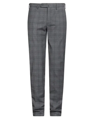 Incotex Man Pants Navy Size 34 Cotton, Elastane In Gray