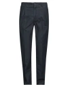 Incotex Man Pants Navy Size 35 Cotton, Elastane In Navy