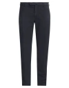 Incotex Man Pants Navy Size 40 Cotton, Elastane In Black