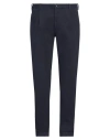 Incotex Man Pants Navy Size 42 Cotton, Elastane In Blue