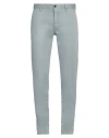 Incotex Man Pants Pastel Blue Size 32 Cotton, Elastane