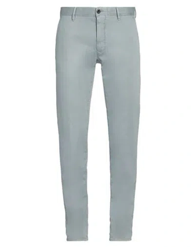 Incotex Man Pants Pastel Blue Size 32 Cotton, Elastane