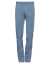 Incotex 1951 By Slowear Man Pants Pastel Blue Size 28 Cotton, Elastane