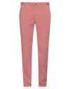 Incotex Man Pants Pastel Pink Size 38 Cotton, Elastane
