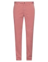 Incotex Man Pants Antique Rose Size 38 Cotton, Elastane In Pink
