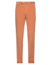 Incotex Man Pants Rust Size 30 Cotton, Elastane In Red