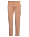 Incotex Man Pants Rust Size 32 Cotton, Elastane In Red