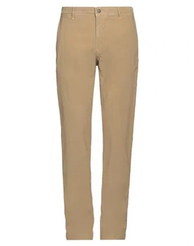 Incotex Man Pants Sand Size 30 Cotton, Elastane In Beige