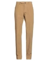 Incotex Man Pants Sand Size 30 Cotton, Elastane In Brown