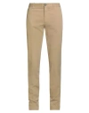 Incotex Man Pants Sand Size 30 Cotton, Lyocell, Elastane In Brown