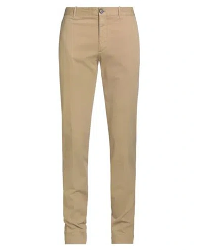 Incotex Man Pants Sand Size 30 Cotton, Lyocell, Elastane In Brown