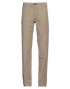 Incotex Man Pants Sand Size 31 Cotton, Elastane In Brown