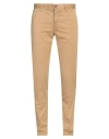 Incotex Man Pants Sand Size 31 Cotton, Elastane In Beige