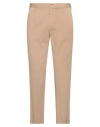 Incotex Man Pants Sand Size 34 Cotton, Elastane In Beige