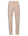 Incotex Man Pants Sand Size 34 Cotton, Elastane In Beige