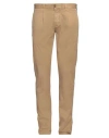 Incotex Man Pants Sand Size 35 Cotton, Elastane In Beige