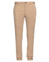 Incotex Man Pants Sand Size 36 Cotton, Lyocell, Elastane In Neutral