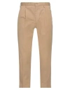 Incotex Man Pants Sand Size 38 Cotton, Elastane