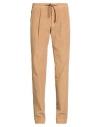 Incotex Man Pants Sand Size 38 Cotton, Elastane In Neutral