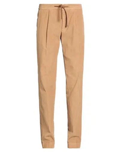 INCOTEX INCOTEX MAN PANTS SAND SIZE 38 COTTON, ELASTANE