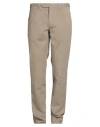 Incotex Man Pants Sand Size 40 Cotton, Elastane In Neutral