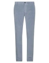 Incotex Man Pants Slate Blue Size 35 Cotton, Elastane