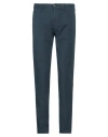 Incotex Slacks Man Pants Midnight Blue Size 32 Cotton, Linen, Elastane