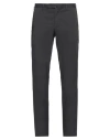 Incotex Man Pants Charcoal Size 32 Cotton, Elastane In Grey