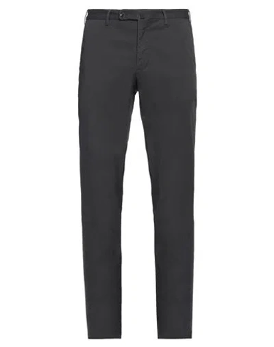 Incotex Man Pants Charcoal Size 32 Cotton, Elastane In Grey