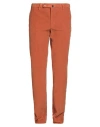 Incotex Man Pants Tan Size 42 Cotton, Elastane In Orange