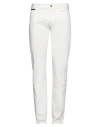 Incotex Man Pants White Size 34 Cotton, Elastane