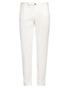 Incotex Man Pants White Size 34 Cotton, Lyocell, Elastane