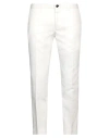 Incotex Man Pants White Size 36 Cotton, Linen