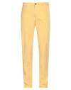 Incotex Man Pants Beige Size 30 Cotton In Yellow